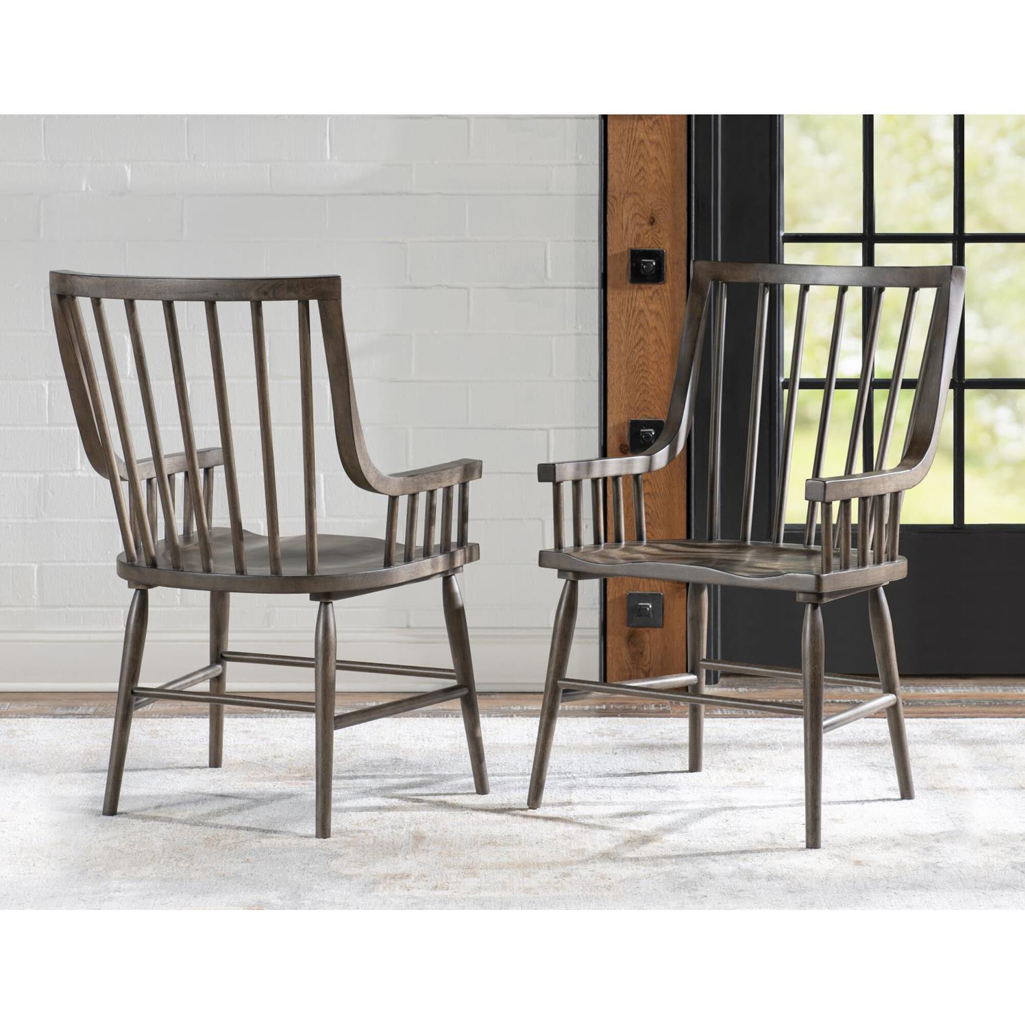 Legacy Classic XXX's and OOO's Windsor Arm Chair in Cocoa