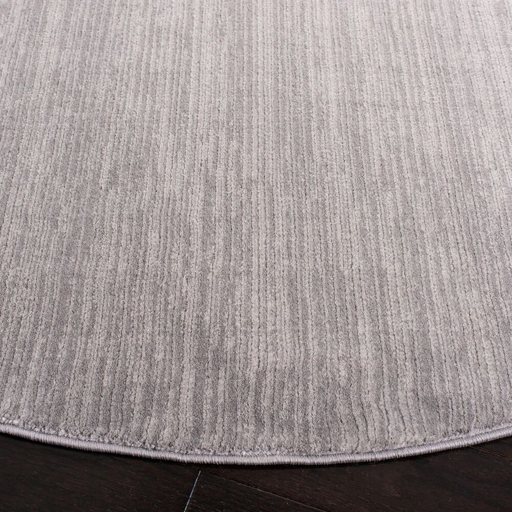 Safavieh Vision 8&#39; Round Silver Area Rug, , large