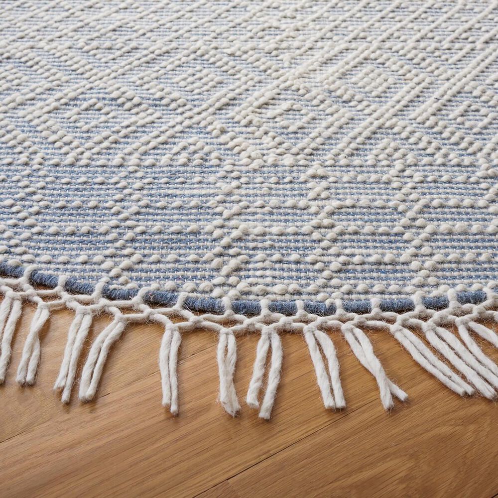Safavieh Natura NAT852A 6&#39; Round Ivory and Grey Area Rug, , large