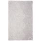 Safavieh Micro-Loop Geometric 5" x 8" Silver and Ivory Area Rug, , large