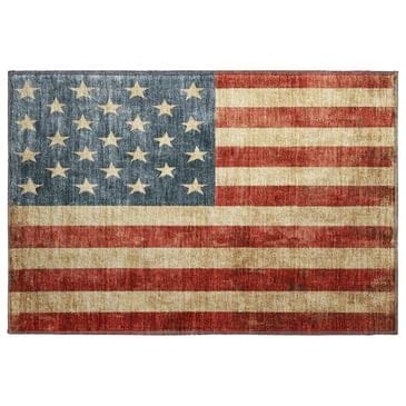 Dalyn Rug Company Americana Red 1"8" x 2"6" Area Rug, , large