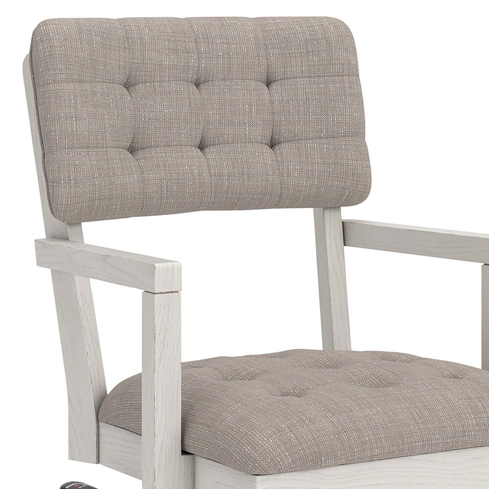 Ashley Robbinsdale Desk Chair in Antique White, , large