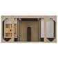 James Martin Vanities Breckenridge 48" Single Vanity in Whitewashed Oak with 3 cm Eternal Marfil Quartz Top, , large