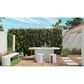Moe"s Home Collection Lyon Patio Stool in White, , large