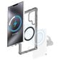 ITSkins Hybrid R Clear Magsafe Case for Samsung Galaxy S25 Ultra in Smoke, , large