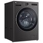 LG 5.0 Cu. Ft. Mega Capacity Smart Front Load Washer in Black Steel, , large