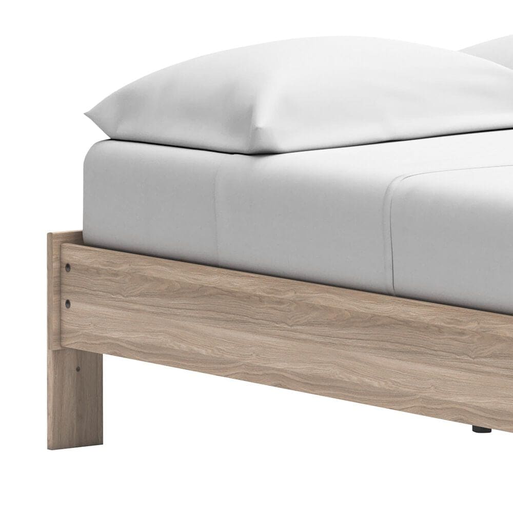 Ashley Battelle Full Platform Bed in Tan, , large