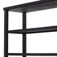 Four Hands Maya Woodmore 5-Shelf Bookcase in Dark Totem, , large