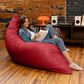 Jaxx 5.5" Pillow Bean Bag Pillow in Cinnabar, , large