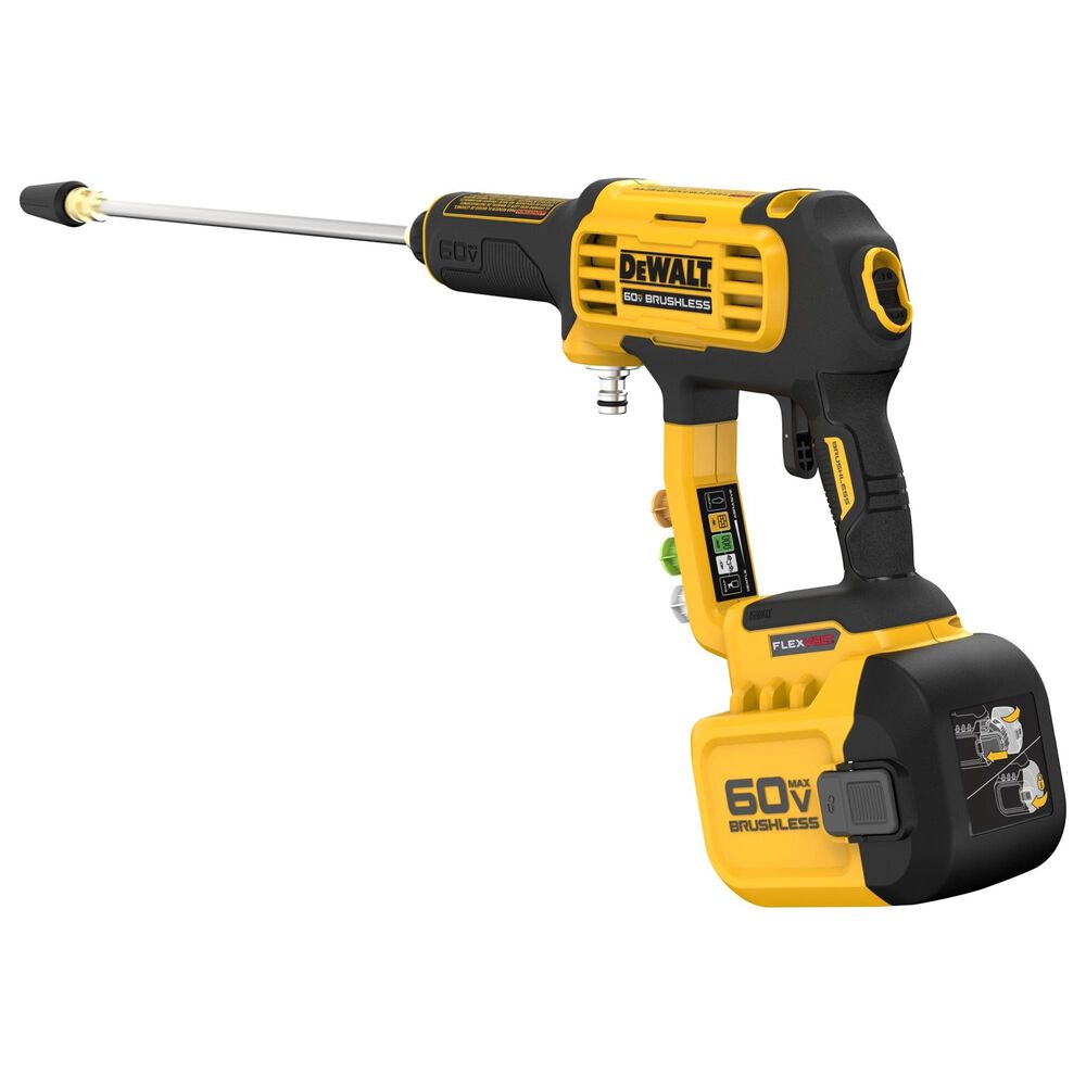 DEWALT 1000 PSI Cordless Power Pressure Washer Kit in Yellow and Black, , large