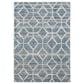 Feizy Mynka 4" x 6" Blue Area Rug, , large