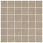 Dal-Tile Exposition Gesso 2" x 2" Straight Joint on 12" x 12" Porcelain Mosaic Sheet, , large