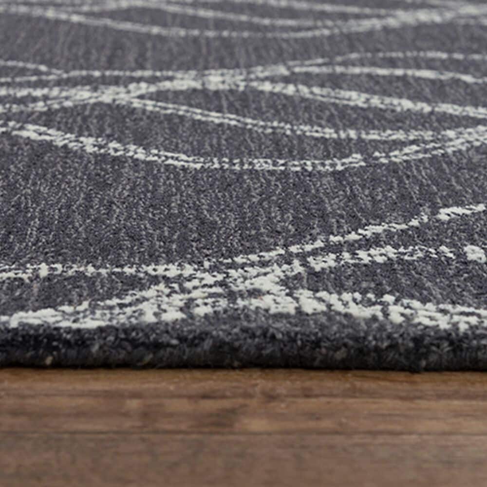 RIZZY Taylor 8&#39;6&quot; x 11&#39;6&quot; Charcoal and Black Area Rug, , large