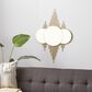 CosmoLiving by Cosmopolitan 27" x 39" Wall Mirror in Polished Gold, , large