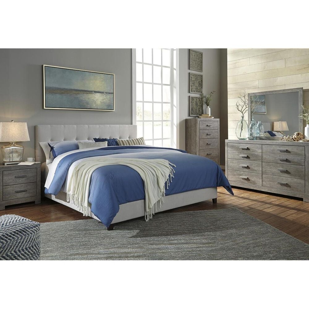 Ashley Culverbach 6 Drawer Dresser and Mirror in Driftwood Gray, , large