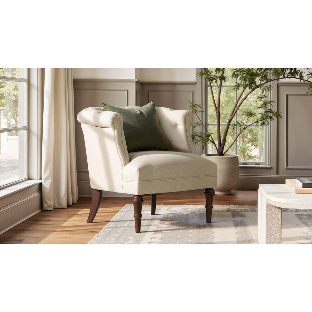 Jennifer Taylor Home Katherine Accent Chair in Sand Beige, , large