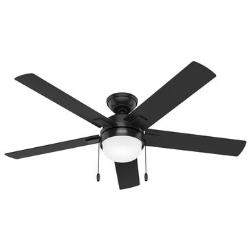 Hunter Zeal 52" Indoor Ceiling Fan in Matte Black, , large