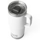 YETI Rambler 20 Oz Travel Mug with StrongHold Lid in White, , large