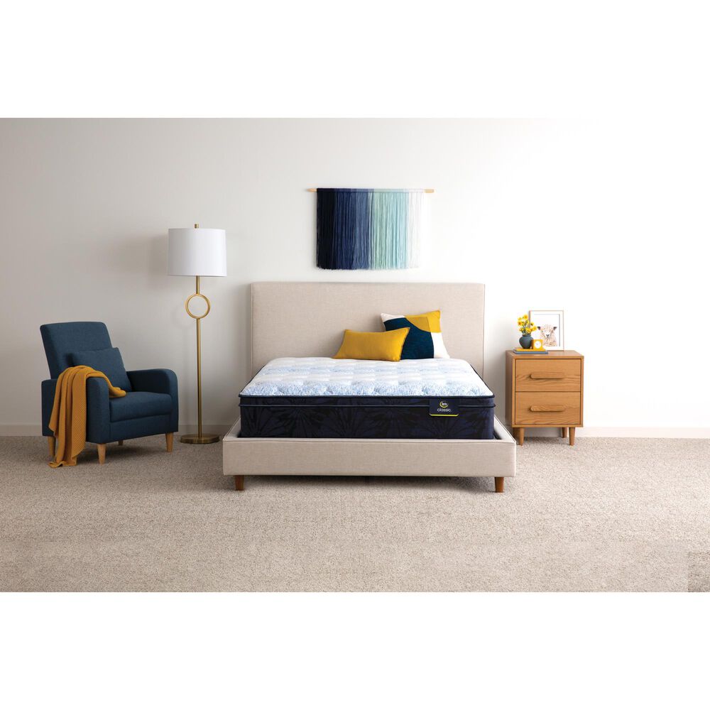 Serta Dorian Plush Euro Top Twin Mattress, , large