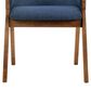 Blue River Renzo Dining Chair in Blue and Walnut (Set of 2), , large