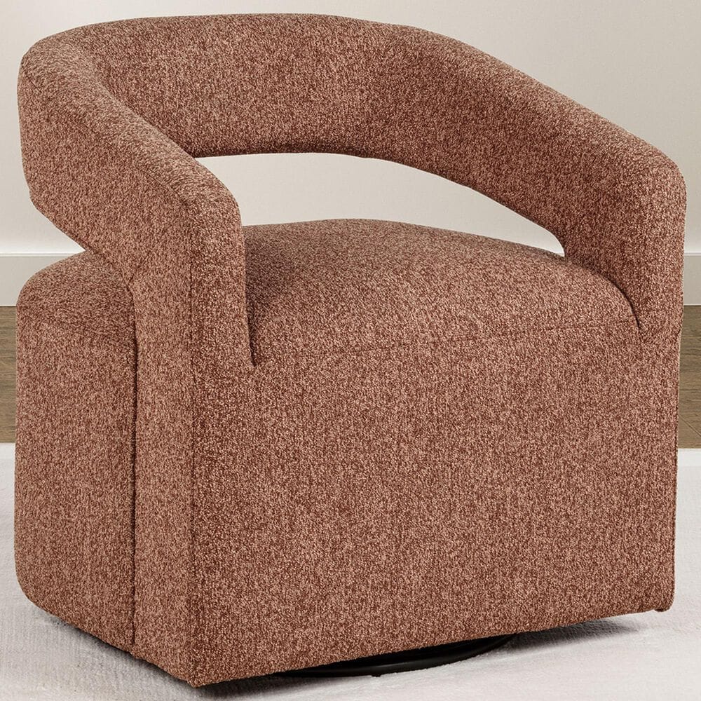 Coaster Westhill Swivel Accent Chair in Chair Berry, , large