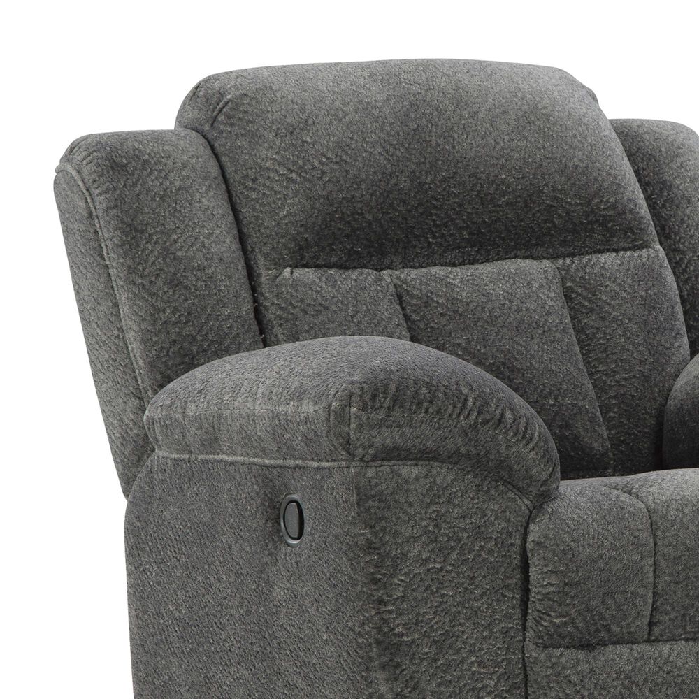 Ashley Frohn Manual Rocker Recliner in Graphite, , large