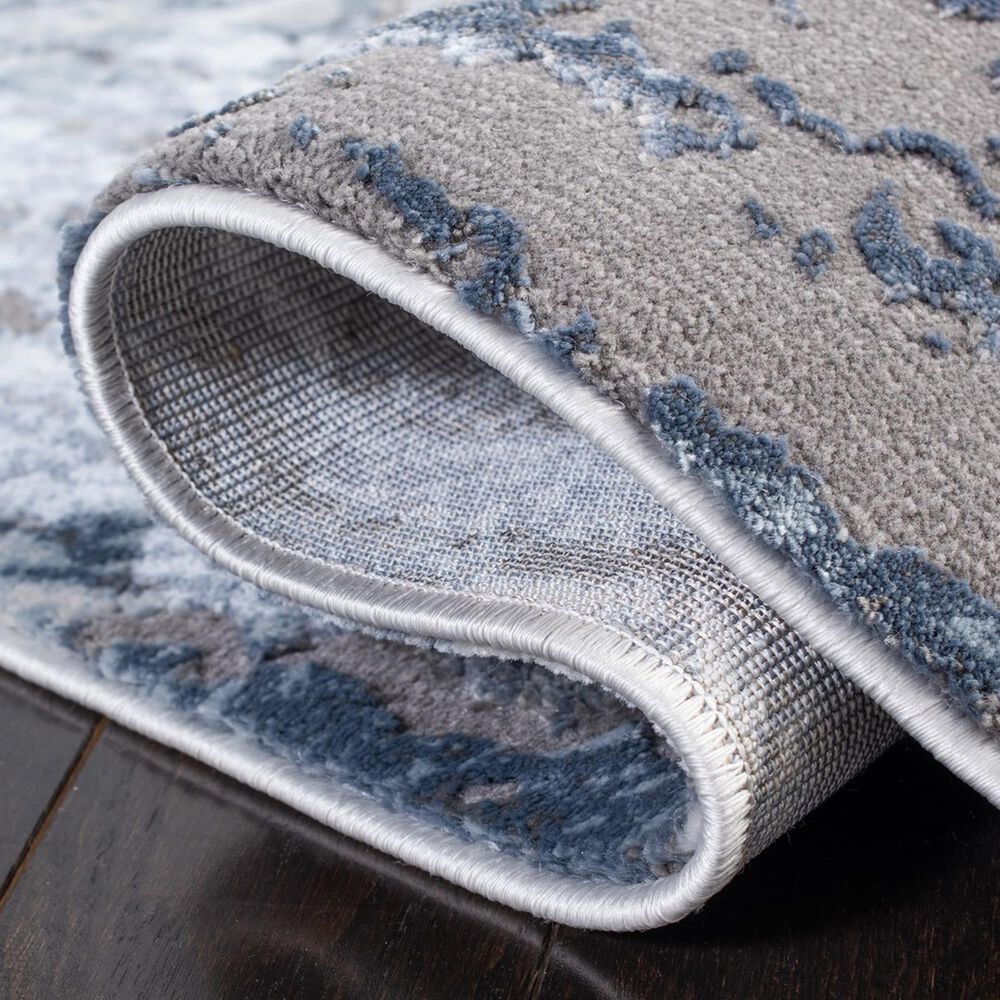 Safavieh Craft CFT844M 5&#39;3&quot; x 7&#39;6&quot; Blue and Grey Area Rug, , large