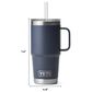 YETI Rambler 25 Oz Straw Mug in Black, , large