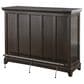 Crystal City Garcia Silverstone Top Bar Unit with Foot Rail in Ebony, , large