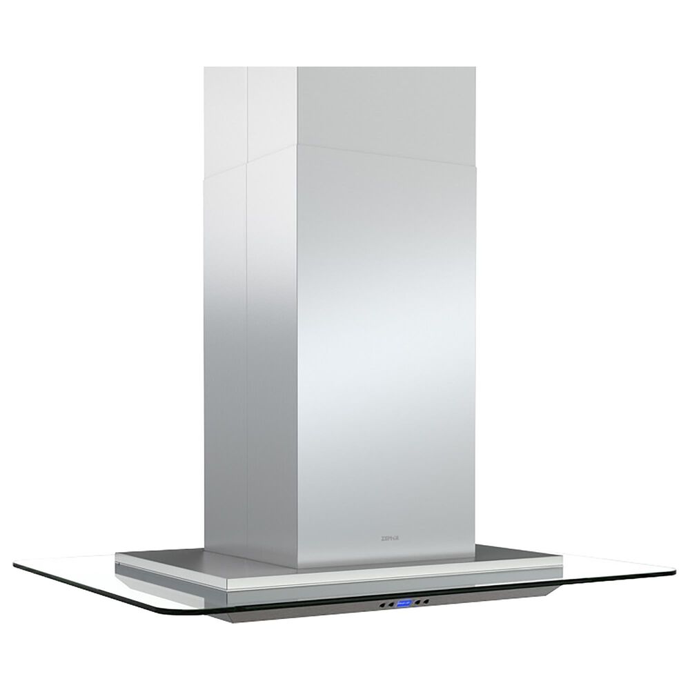 Zephyr 36" Verona Color Changing Island Mount Range Hood in Stainless Steel, , large