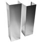 Whirlpool Wall Hood Chimney Extension Kit in Stainless Steel for Whirlpool and KitchenAid, , large
