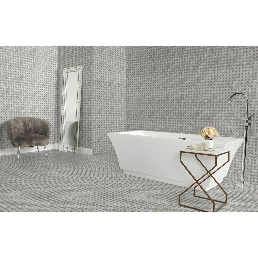Dal-Tile Divinium  Zion 13-1/8&#39;&#39; x 13-1/8&#39;&#39; Ceramic Mosaic Sheet, , large