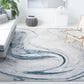 Safavieh Orchard 9" x 12" Grey and Blue Area Rug, , large