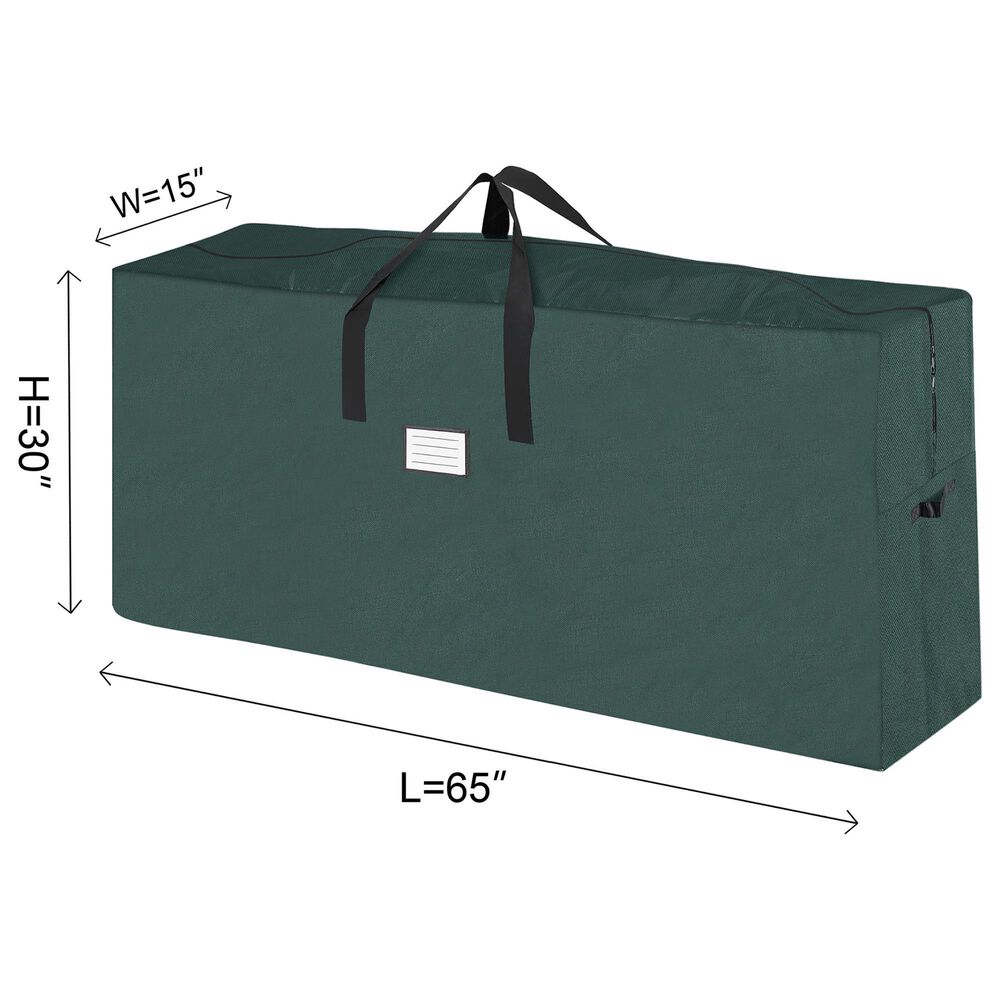 Timberlake 2-Piece Xmas Tree and Wreath Storage Bag Set in Green, , large