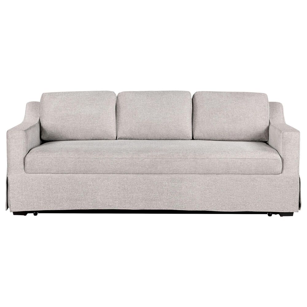 Lifestyle Solutions Haddington Stationary Sleeper Sofa in Linen, , large
