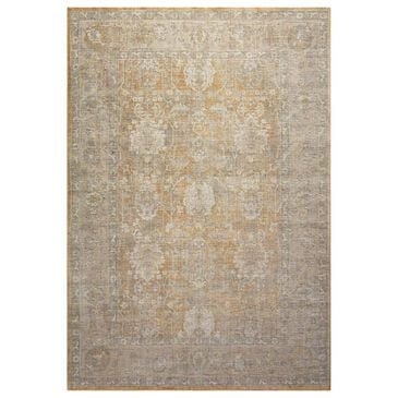 Chris Loves Julia x Loloi Rosemarie 7"10" x 10" Gold and Sand Area Rug, , large
