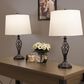 Timberlake Table Lamp in Black Spiral (Set of 2), , large