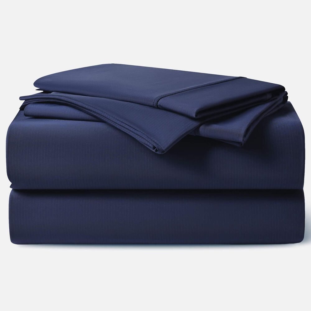 Rest Evercool 4-Piece Queen Sheet Set in Midnight Blue, , large