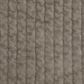 HiEnd Accents Stone Washed Velvet Standard Pillow Sham in Taupe, , large