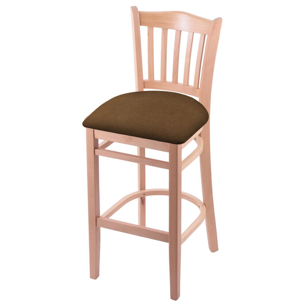 Holland Bar Stool 3120 30" Bar Stool with Natural Finish and Rein Thatch Seat, , large