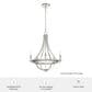 Hunter Perch Point 18" 5-Light Chandelier in Brushed Nickel, , large