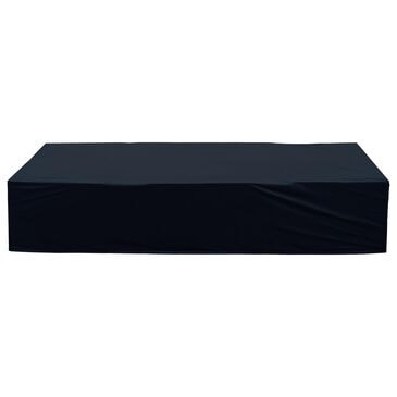 HOMLUX 126" Waterproof Patio Cover with Adjustable Drawstring in Black, , large