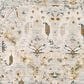 Surya Dresden Off-White, Taupe, Dusty Sage, Deep Teal, Light Gray, Olive and Mustard 7"10" Round Area Rug, , large