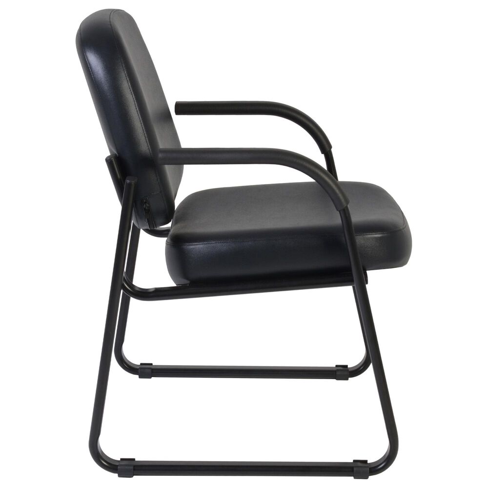Regency Global Sourcing Victor Guest and Reception Chair in Black, , large