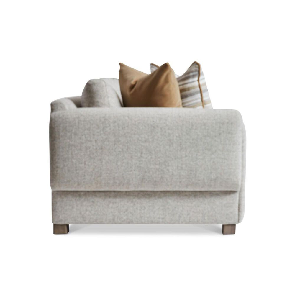 Bernhardt Tori Stationary Fabric Sofa in Heather Brown, , large