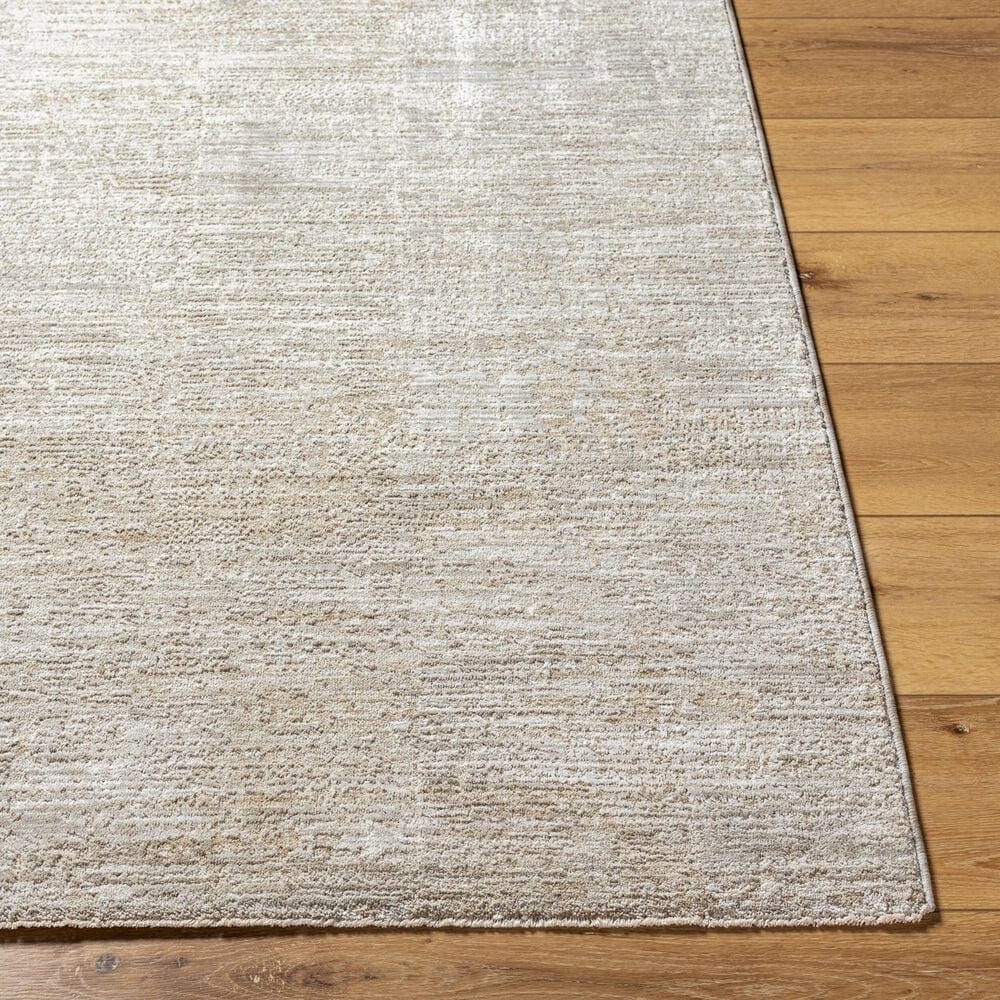 Surya Masterpiece MPC-2321 Medium Gray and Light Gray 2&#39;7&quot; x 10&#39; Runner, , large