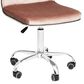 Impressions Vanity Royal Tufted Vanity Chair with Pink Cushion in Silver, , large
