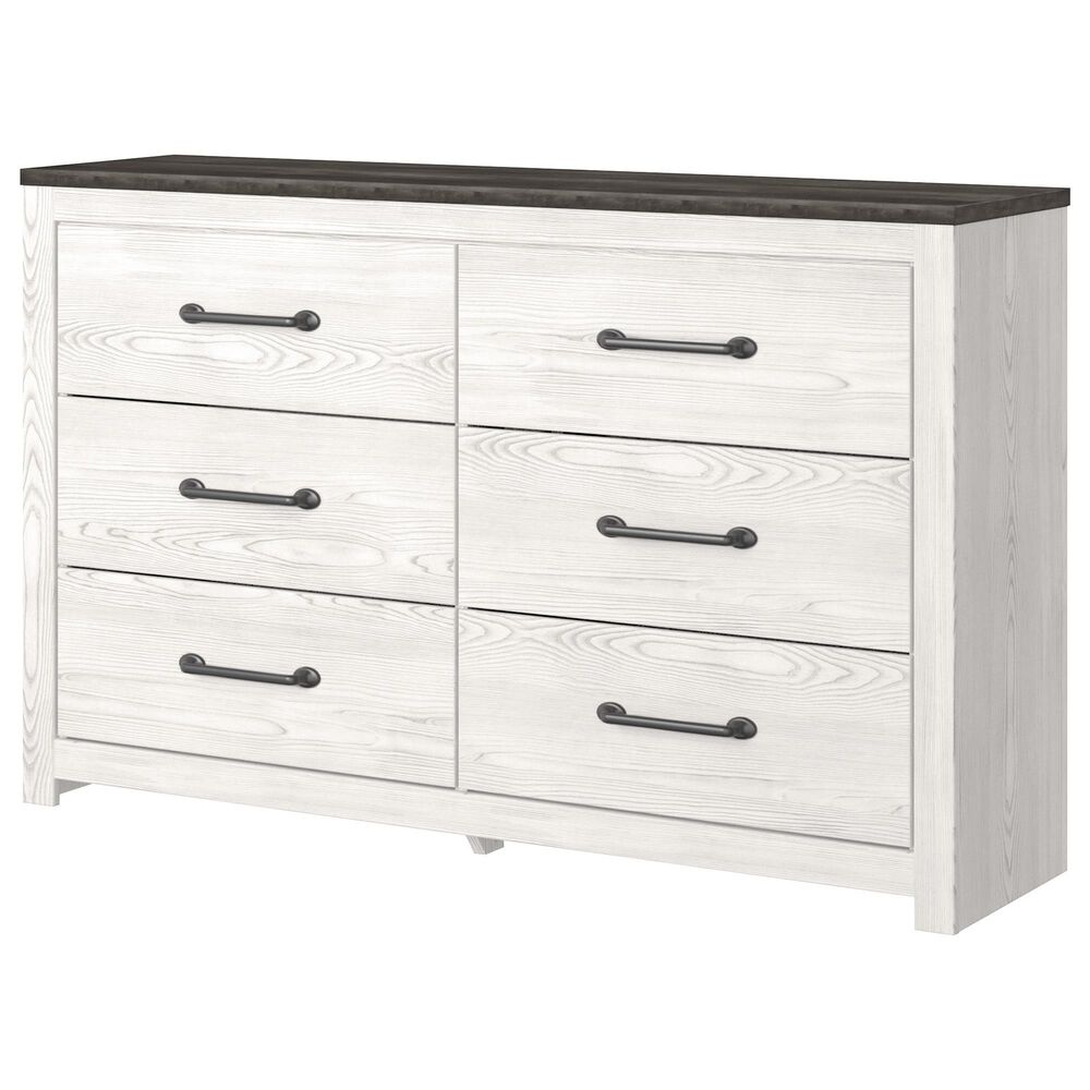 Ashley Gerridan 5-Piece Queen Bedroom Set in White and Gray, , large
