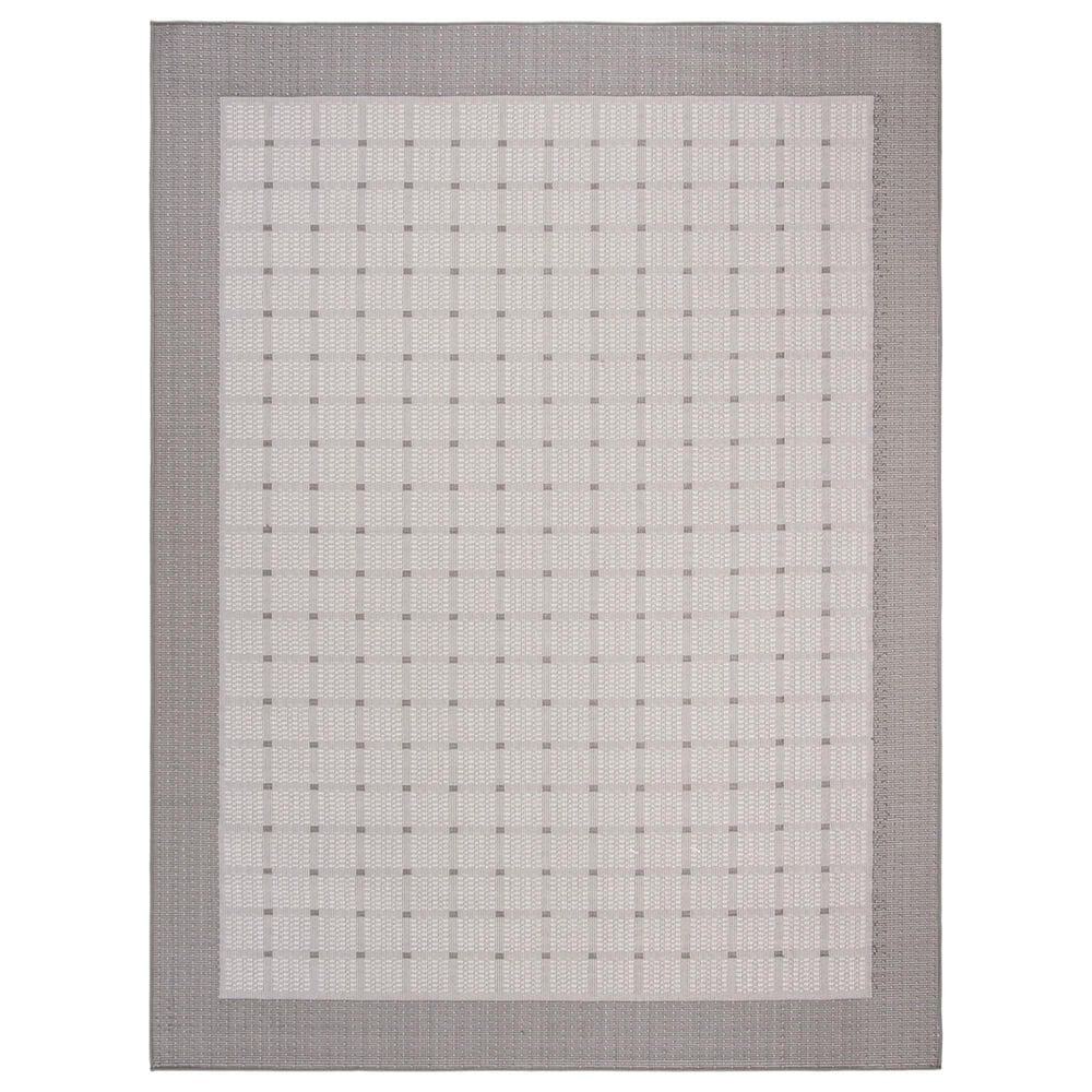 Safavieh Bermuda BMU801F 6"5" x 9"2" Grey and Ivory Indoor/Outdoor Area Performance Rug, , large