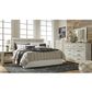 Ashley Bellaby 1 Drawer Nightstand in Whitewash, , large